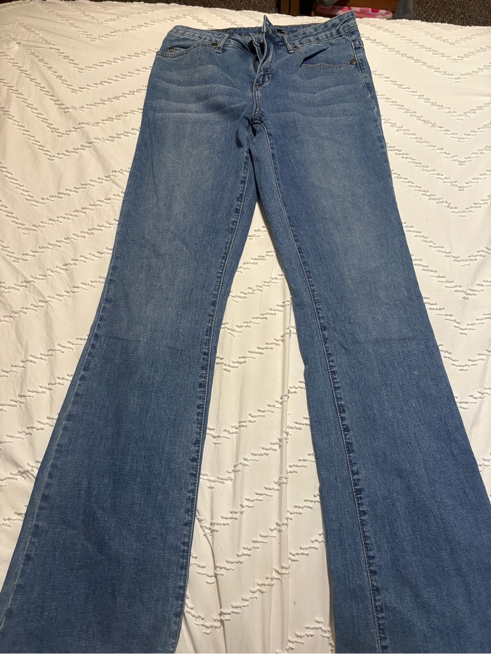 Tru Luxe Jeans Women's Medium Blue Flare Denim